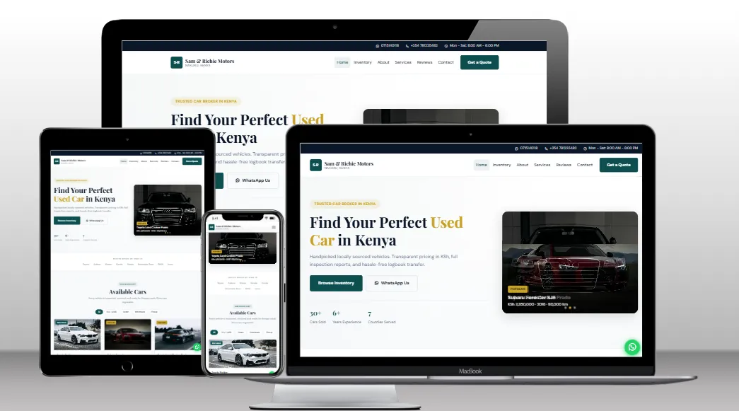 Car website