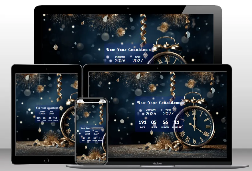 New year countdown